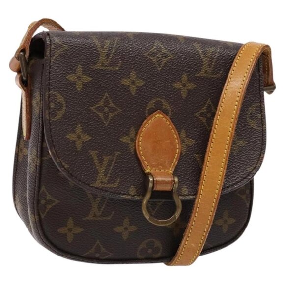 LOUIS VUITTON Monogram Saint Cloud PM Shoulder Bag M51244 LV Auth ep10227 - Picture 1 of 16
